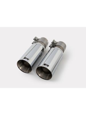 tail pipe set left/right each 1 tail pipe Ø 90 mm straight