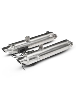 REMUS GW Slip On (sport exhaust) with ASC system (left-right system), original exhaust cover remains on bike, (EC-) approval