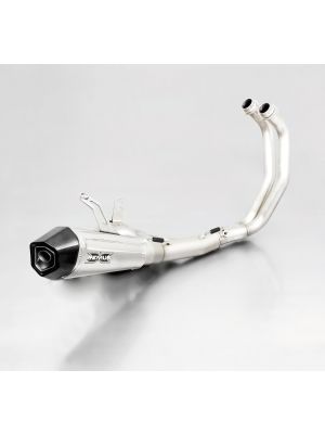 HYPERCONE, complete system (header, front muffler and rear muffler), stainless steel, EEC, 65 mm