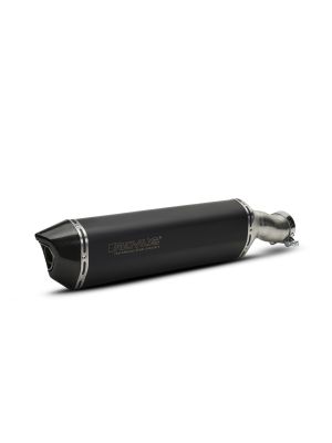 BLACK HAWK Slip On incl. Carbon heat protecting shield, stainless steel black, (EC-) approval