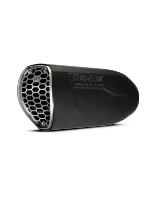 Slip-On REMUS NXT (sport silencer), stainless steel black, incl. ECE type approval