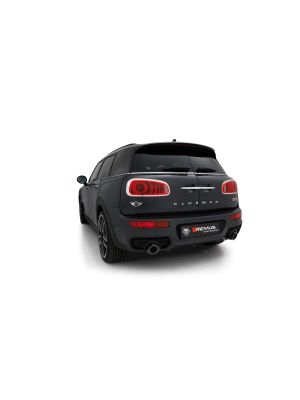 Cat-back-system left/right (selectable tail pipes), with integrated valve, incl. EEC homologation