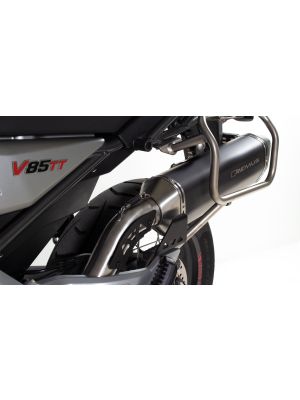 BLACK HAWK Slip on (sport exhaust), Stainless steel black, (EC-) approval