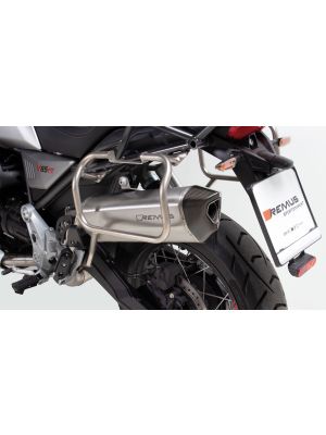 BLACK HAWK Slip on (sport exhaust), Stainless steel, (EC-) approval