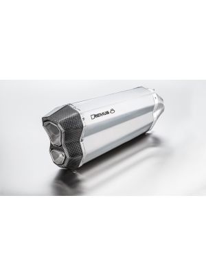 REMUS 8 RACING Slip On incl. CARBON heat protection cover and removable sound insert, stainless steel matt, NO (EC-) APPROVAL
