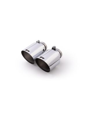 tail pipe set L/R consisting of 4 tail pipes Ø 115 mm angled, with adjustable spherical clamp connection